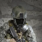 Gas Mask with Radio voice changer