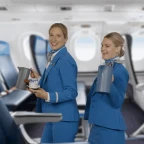 Funnny flight attendant voice changer