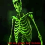 Green Skeleton voice changer