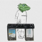 genki on a vocoder voice changer