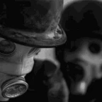 Robotic Gas Mask voice changer