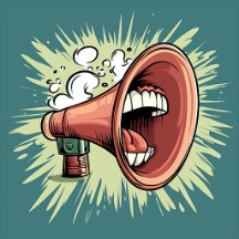 Megaphone voice changer