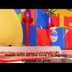 Made with all the love im legally allowed to give. - Sound
