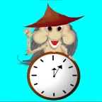 gnome with a clock voice changer