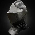 Medieval helmet voice changer
