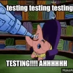 Testing voice changer
