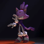 Blaze the cat voice changer